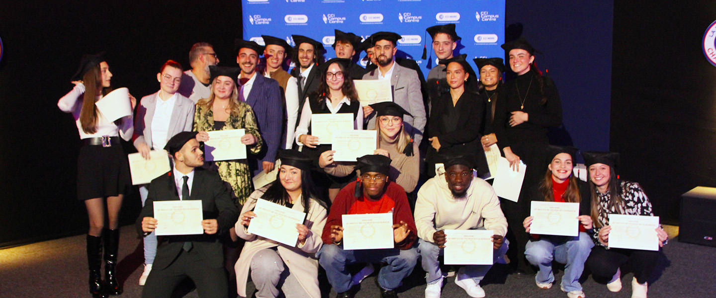 Soirée remise de diplômes CCI Campus Centre 2024