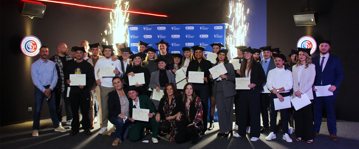 Soirée remise de diplômes CCI Campus Centre 2024