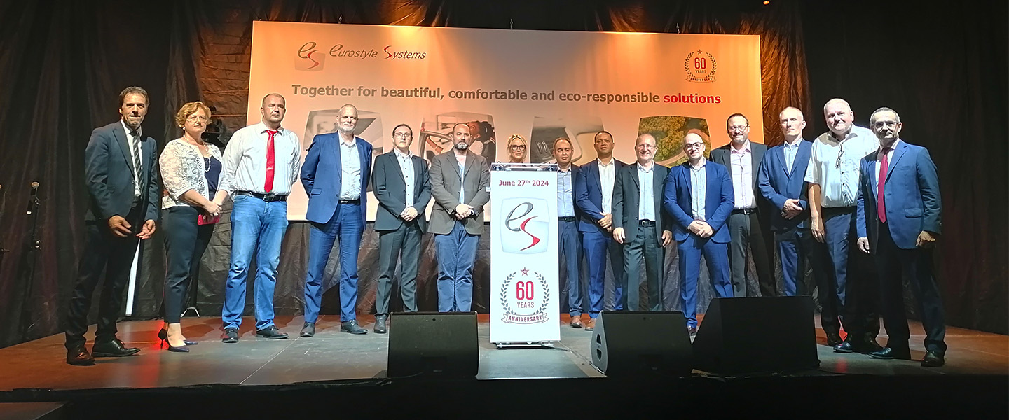 60 ans Eurostyle Systems directeurs des sites Europe et monde