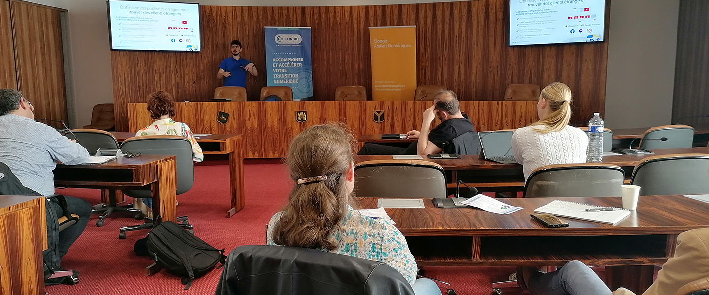 Atelier numérique Google du 13 mai 2024 à la CCI