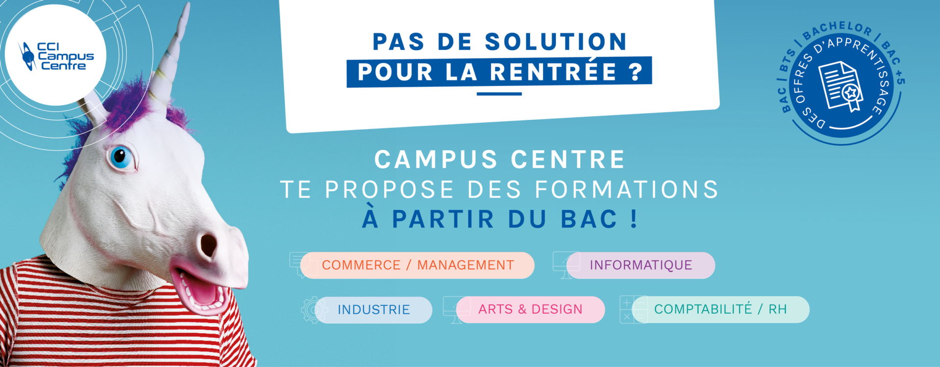 Bannière CCI Campus Centre