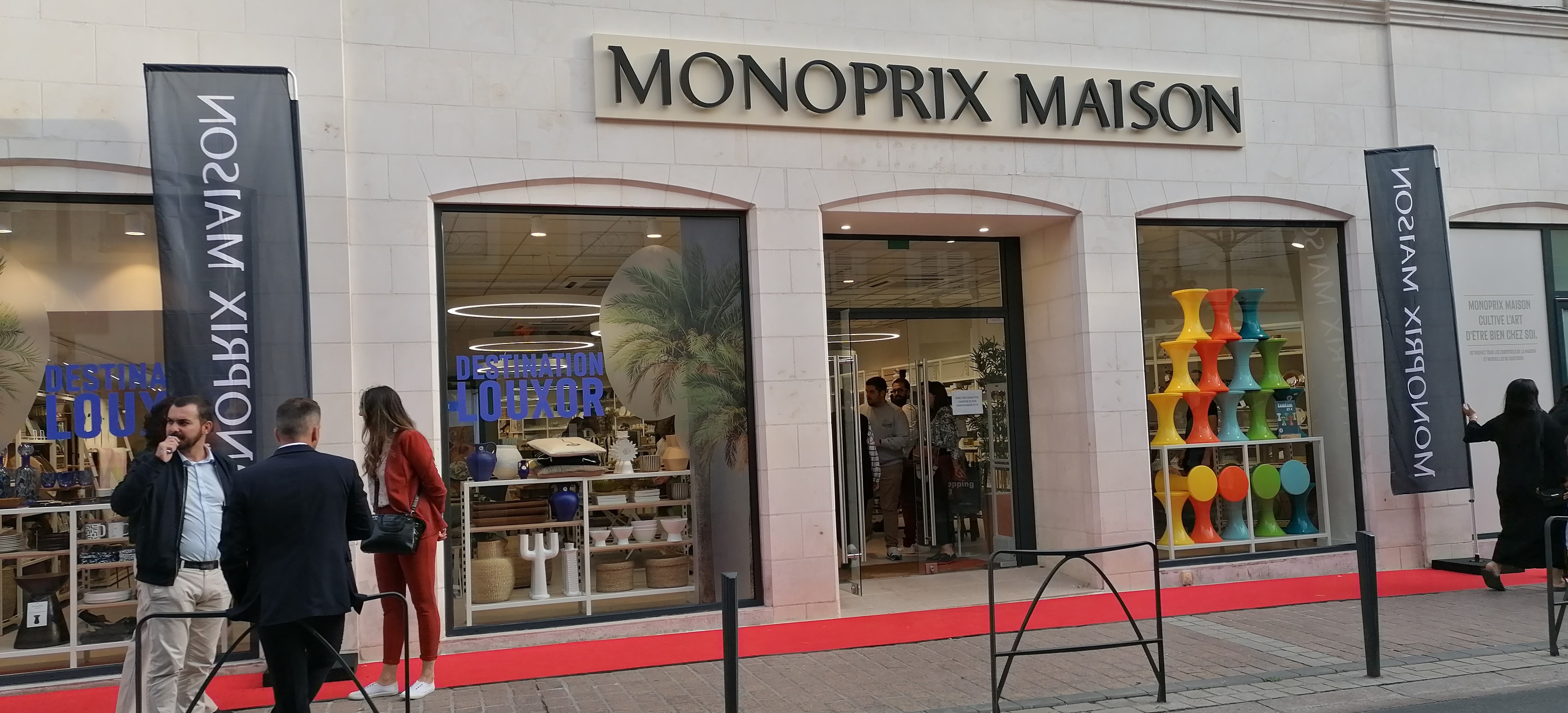Devanture Monoprix Maison Châteauroux