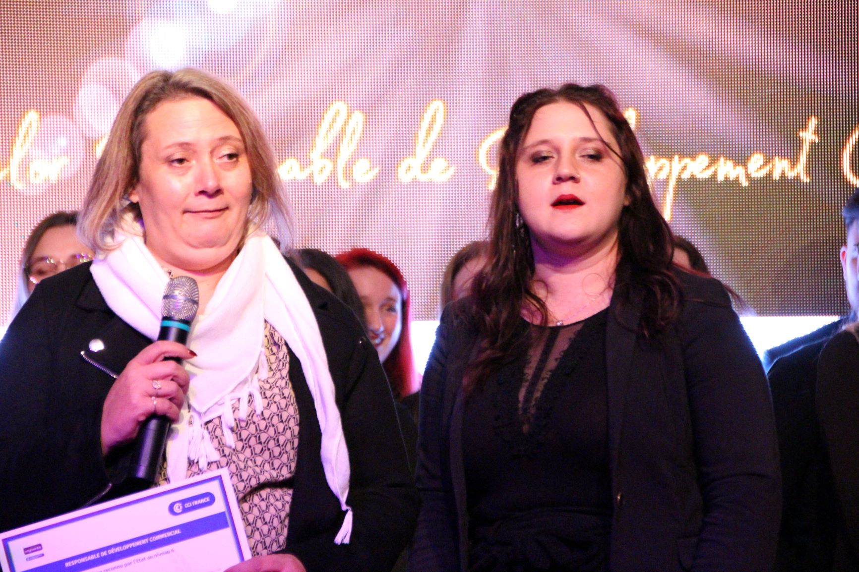 Soirée de remise des diplômes CCI Campus Centre mère et fille