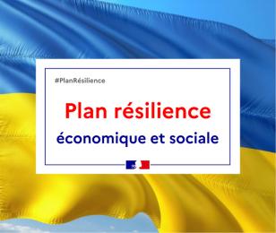 visuel plan de résilience économique et sociale suite crise en Ukraine