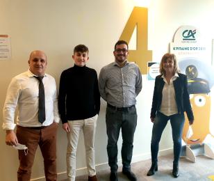 Alternants 2021-2022 du CCI Campus Centre au sein du Crédit Agricole Centre-Ouest