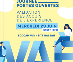 Affiche Journée Portes ouvertes PIC VAE du 29 juin 2022