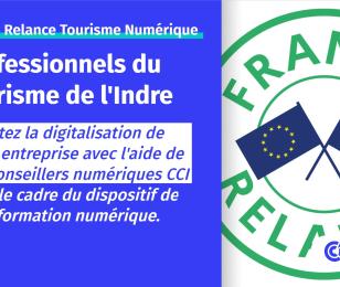 Visuel dispositif France Relance Tourisme Numérique