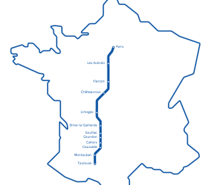 Tracé ligne POLT