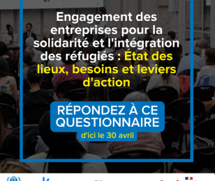 Enquête solidarité et intégration des réfugiés en entreprise