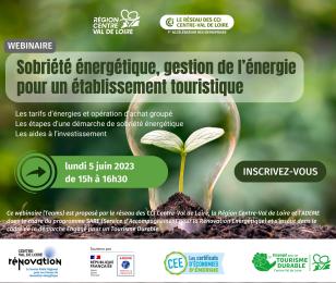 Annonce webinaire CCICVL Sobriété énergétique tourisme