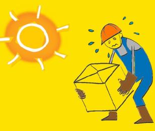 Travail en période de canicule