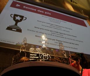 Trophée Techstars Start-up Challenge Châteauroux 2023