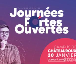 Annonce Journée portes ouvertes CCI Campus du 20 janvier 2024