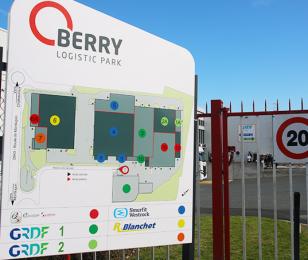 Plateforme logistique GRDF au Berry Logistic Park
