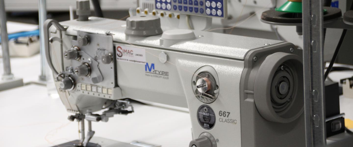 Machine pour confection et maroquinerie