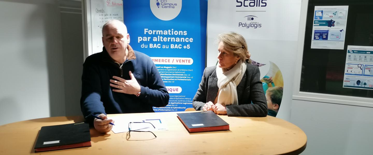 Signature de convention CCI Scalis partenariat logement