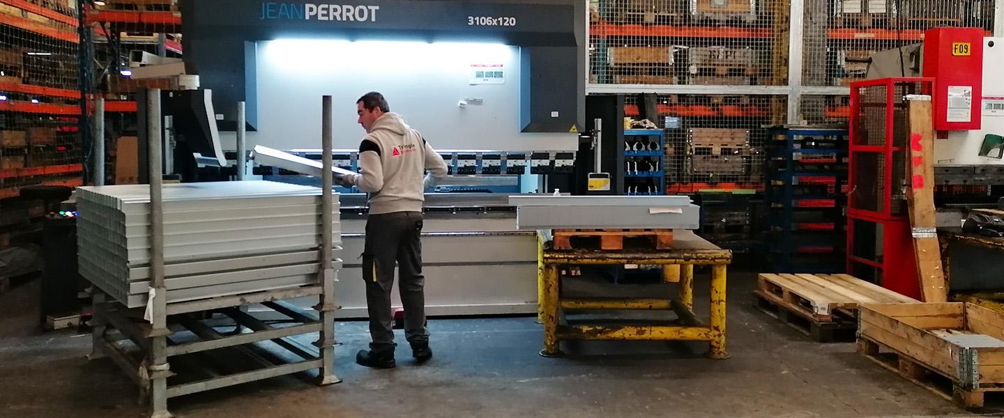 Trigano Remorques zone pliage