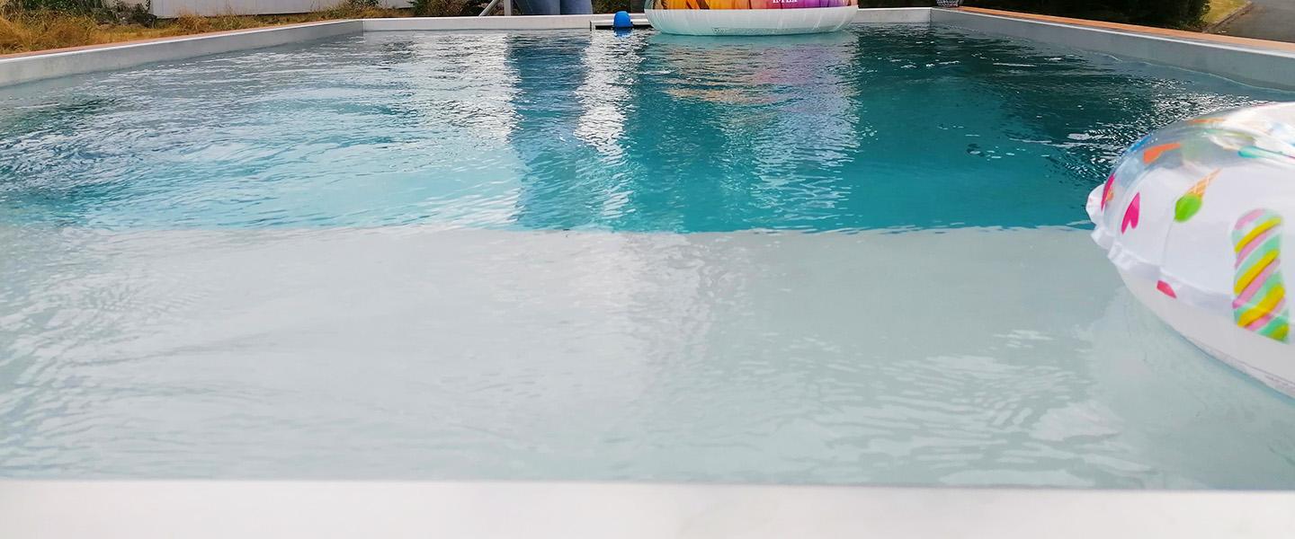 36 mètres cube piscines inox