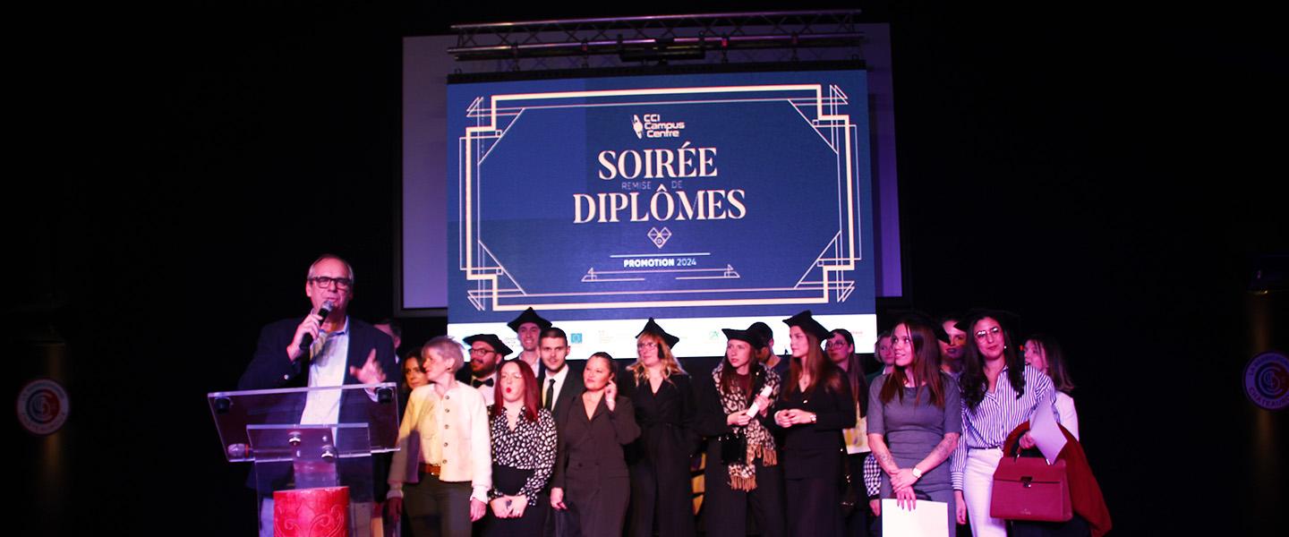 Soirée Remise des diplômes CCI Campus Centre 2024