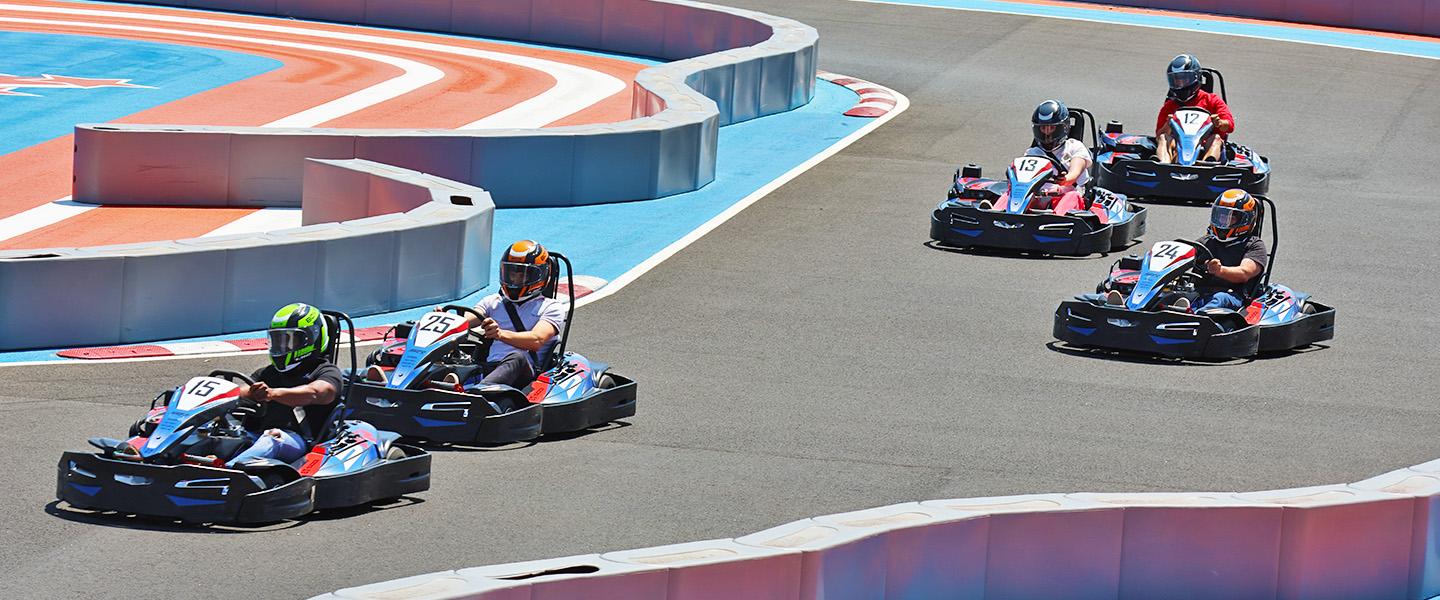 Base US Karting course outdoor