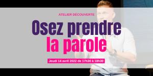 Atelier osez prendre la parole