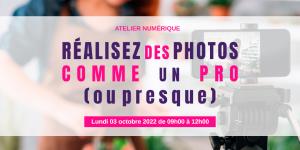 Réalisez des photos produits - Atelier Numérique